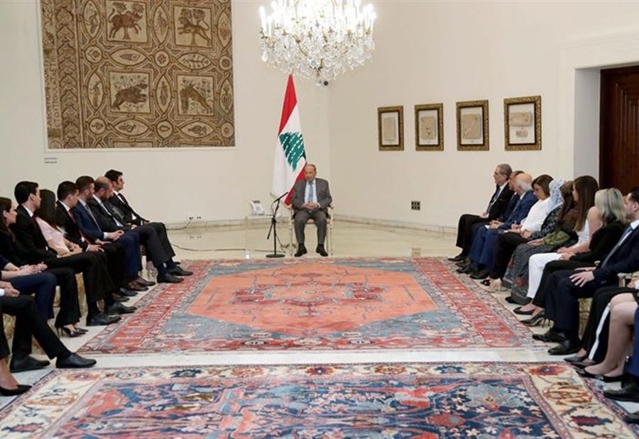عون: سأعمل على انصاف الناجحين في مباراة كتاب العدل