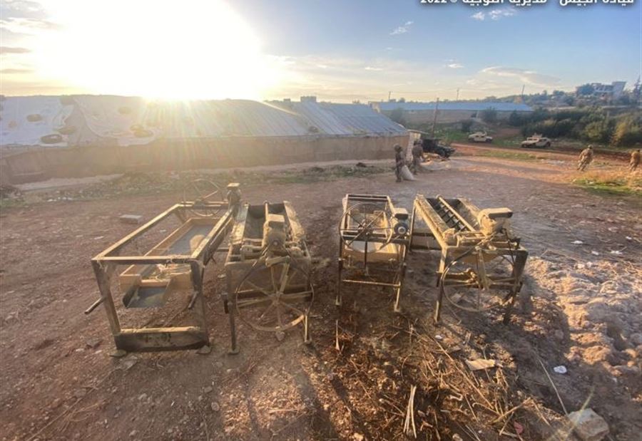 بالصور: مداهمة للجيش في كفردان ومزرعة التوت- بعلبك