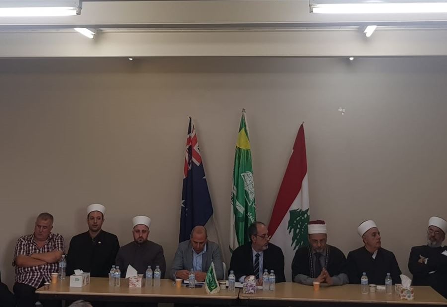 عصفور التقى أبناء الطائفة العلوية في ملبورن
