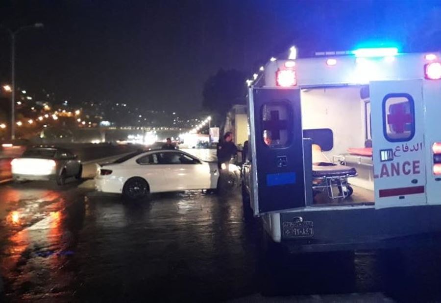 بالصورة: جريح جراء حادث اصطدام في الفيدار