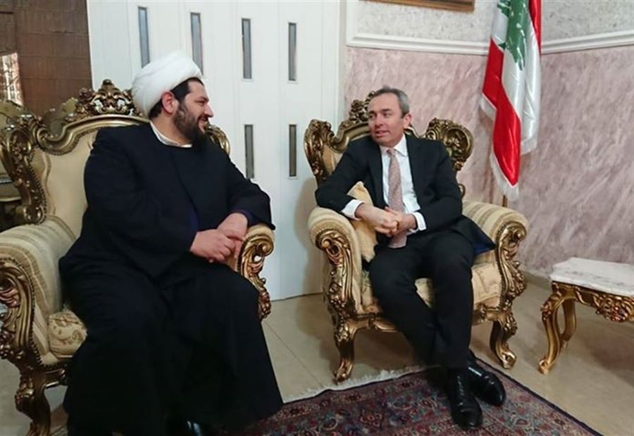 السفير البريطاني يجول في بعلبك