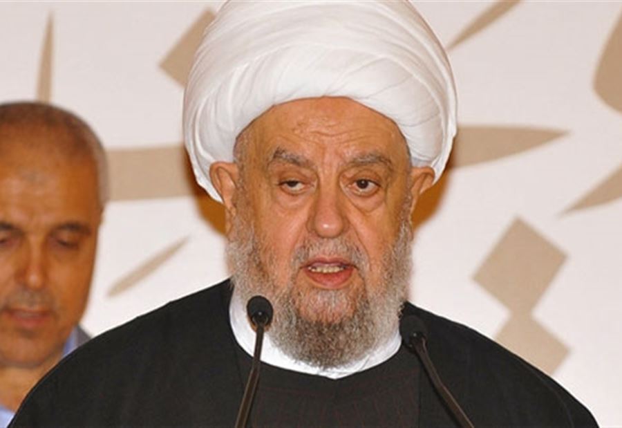 رسالة من قبلان الى اللبنانيين