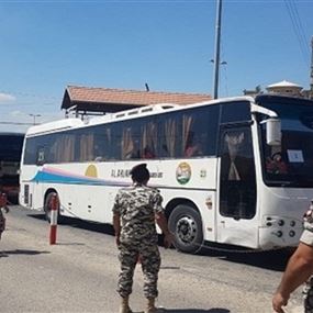 دفعة جديدة من النازحين تغادر لبنان غداً 