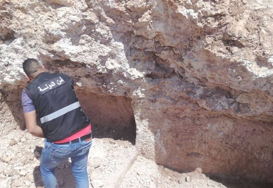 عظام بشرية في مغارة في كفرشوبا