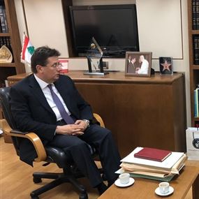 كنعان استقبل سفير بريطانيا وتركيز على العلاقات الثنائية  كنعان استقبل سفير بريطانيا وتركيز على العلاقات الثنائية