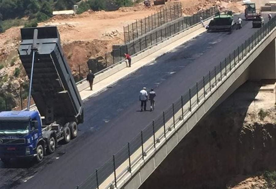جسرُ بقرصونا - نمرين مقفلٌ بسبب الصيانة 
