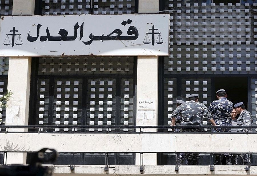 إجراءات أمنية مشددة حول قصر عدل بعبدا