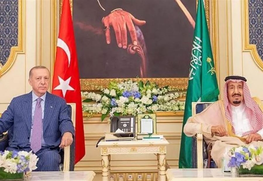 "تطوير العلاقات"... الملك سلمان وولي عهده يستقبلان أردوغان