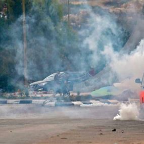 اشتباكات بين طلاب فلسطينيين والجيش الإسرائيلي بالضفة