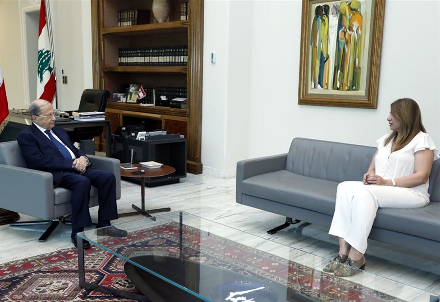 وزيرةُ العدل في بعبدا وزيرةُ العدل في بعبدا