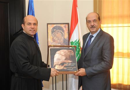 الهاشم بحث سبل التعاون مع جامعة الروح القدس