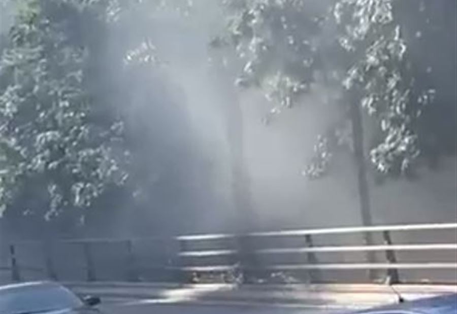 إنفجار سيارة في بيروت بعد حادث... (فيديو)