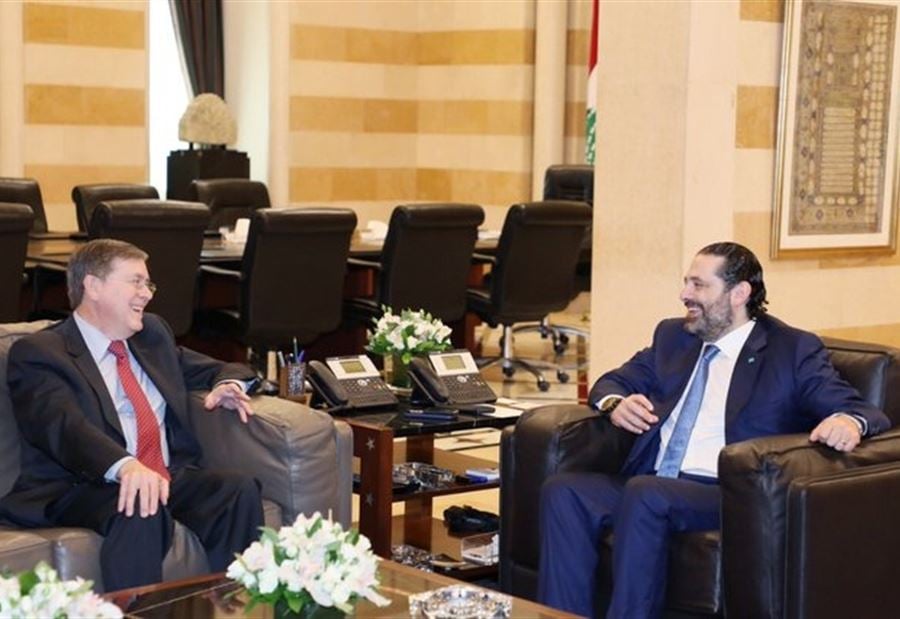 لقاءان بين الحريري وساترفيلد في أقل من 24 ساعة 