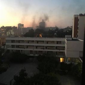 بالصورة.. إنفجار في فردان - الحمرا