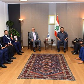 عثمان ينوّه بآمر وعناصر مفرزة بيت الدين القضائية 