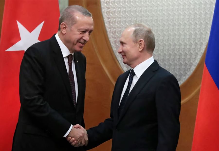 أردوغان: بوتين قد يزور تركيا قريبًا