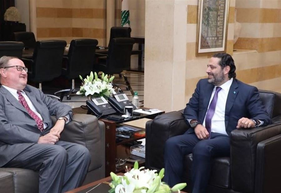 دوكان للحريري: المانحين لن يتخلوا عن دعمهم للبنان 