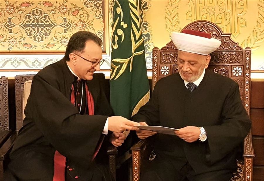 رسالة من بابا الفاتيكان الى دريان وحسن وقبلان 