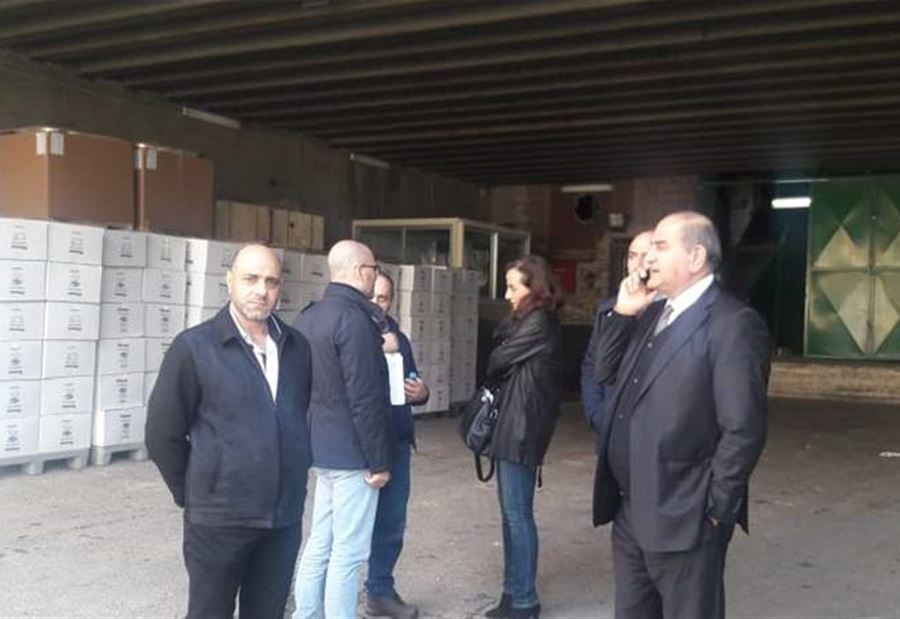 الخطيب عاين "ميموزا" وعرض والحاج حسن مكافحة التلوث 