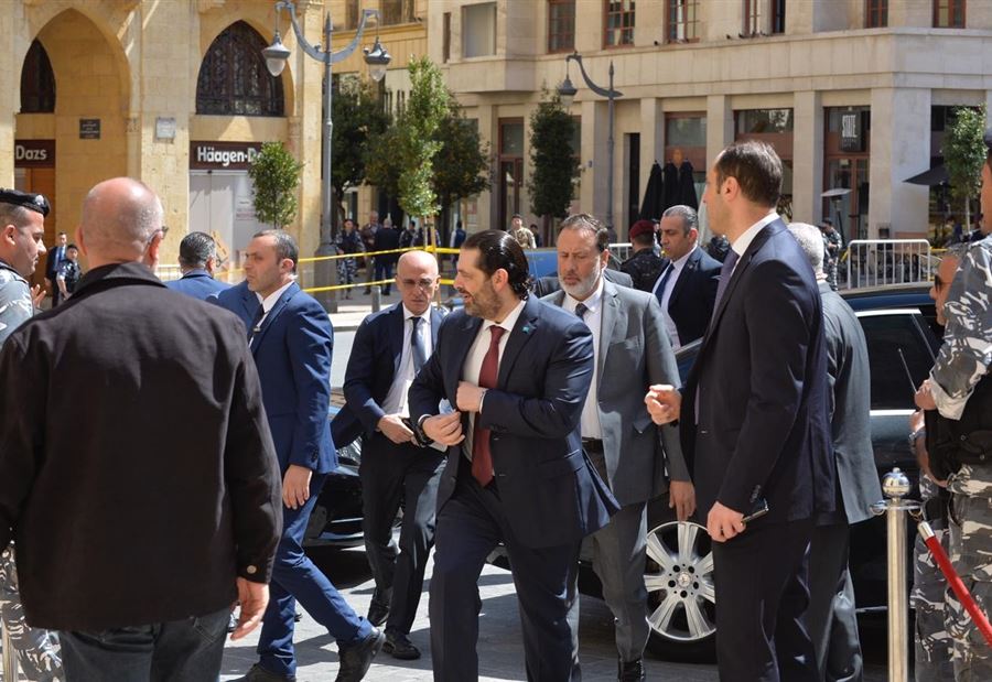 دفع الحريري للإستقالة دفع الحريري للإستقالة