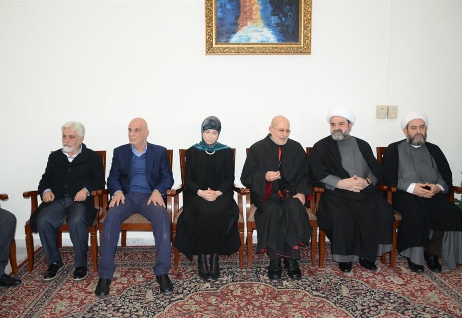 وفد من قيادة أمل هنأ بعيد الميلاد