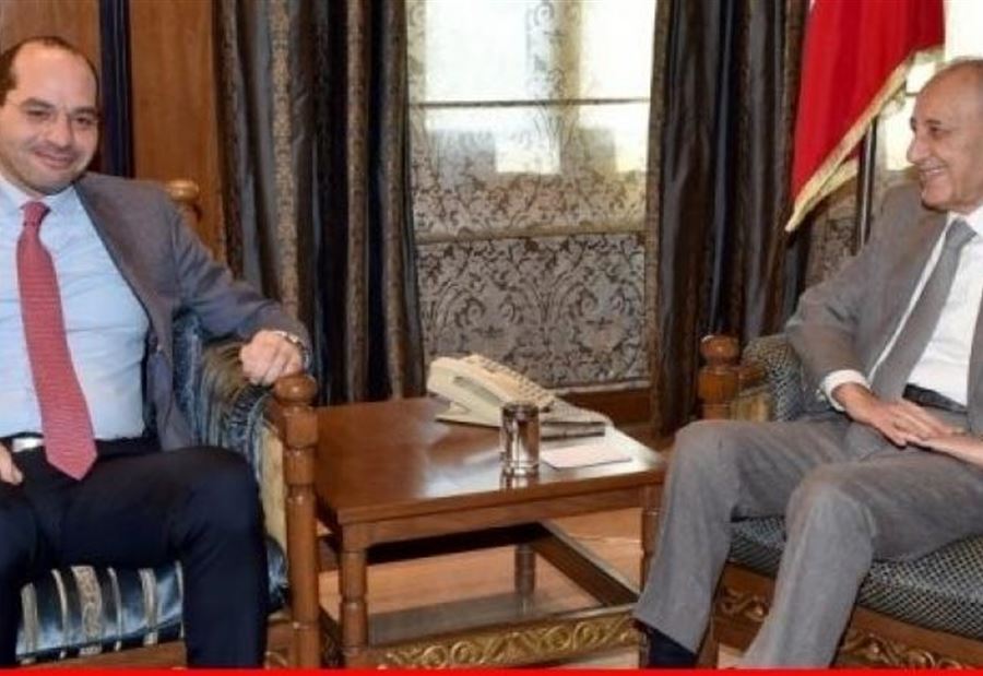 بري استقبل مراد وتلقى دعوة للمشاركة في مؤتمر البرلمانات 