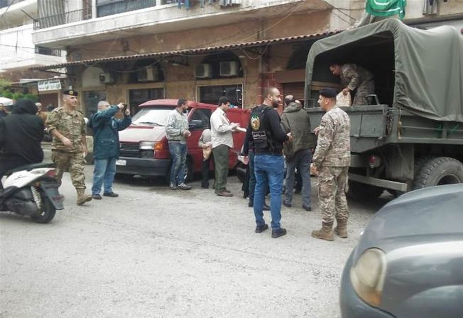 مساعداتٌ من الجيش إلى أهالي الشمال