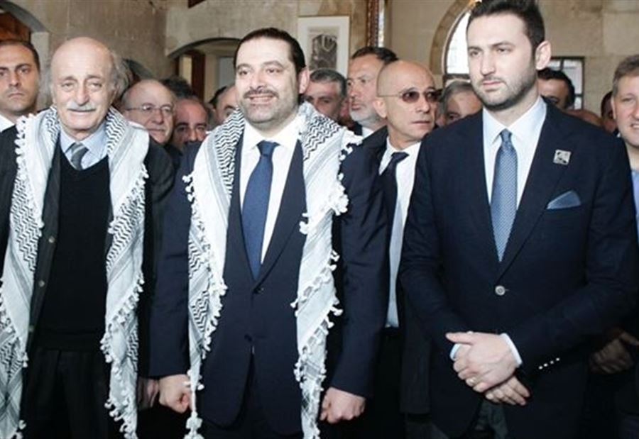سجال الحريري جنبلاط إلى التهدئة