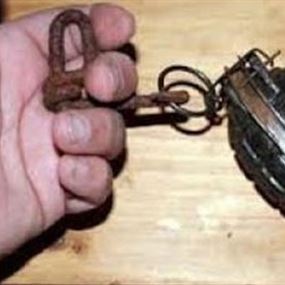 قنبلة يدوية في وادي خالد ليلا 