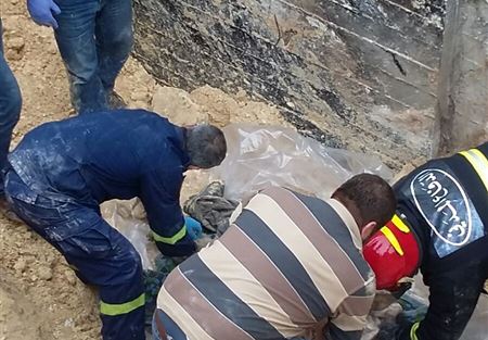 قتيل وجريحين اثر انهيار الجدار في جبيل