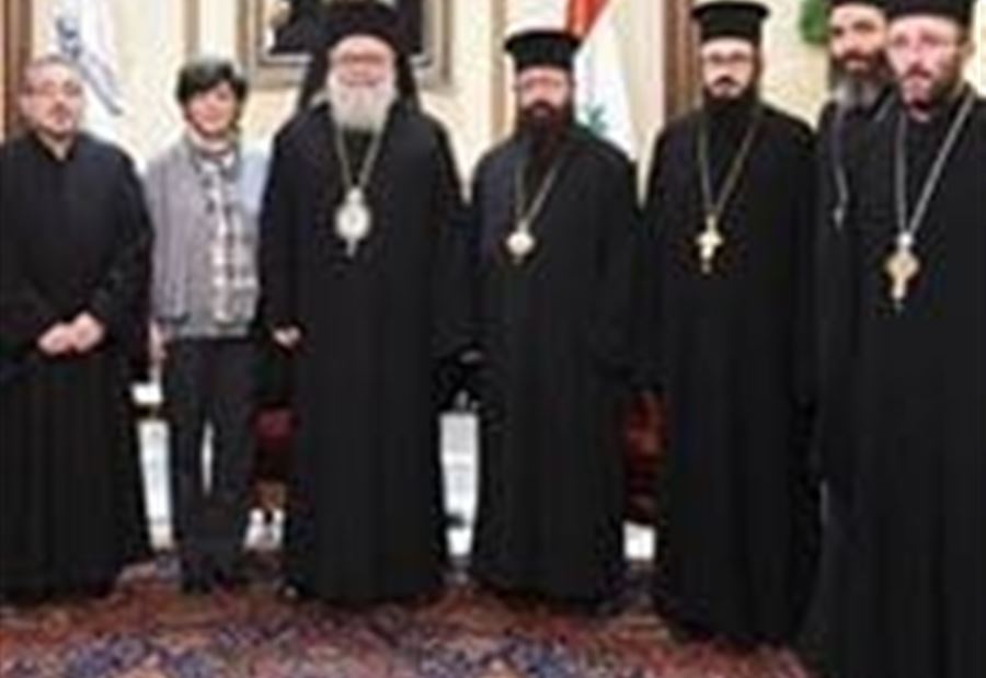 الأمينة العامة لمجلس كنائس الشرق الأوسط تزور سوريا