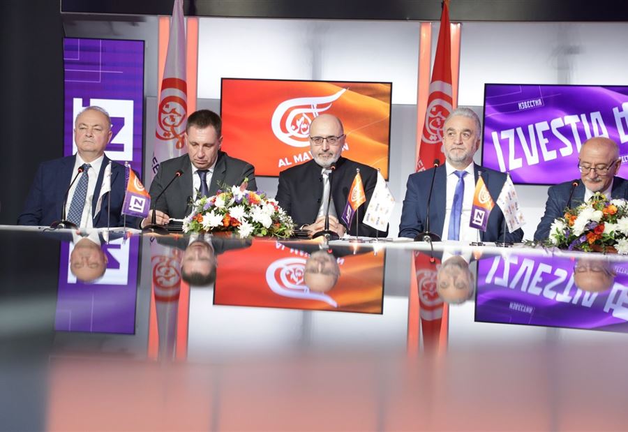 الميادين وإزفستيا توقعان اتفاق تعاون إعلامي