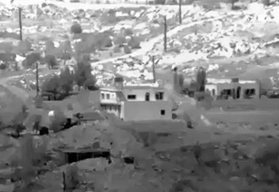 بالفيديو: لحظة شن الغارات الإسرائيلية على الجنوب