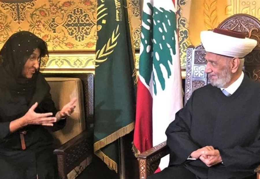 دريان مستقبلاً غريو: للتعاون مع اللجنة الخماسية والموفد الفرنسي 