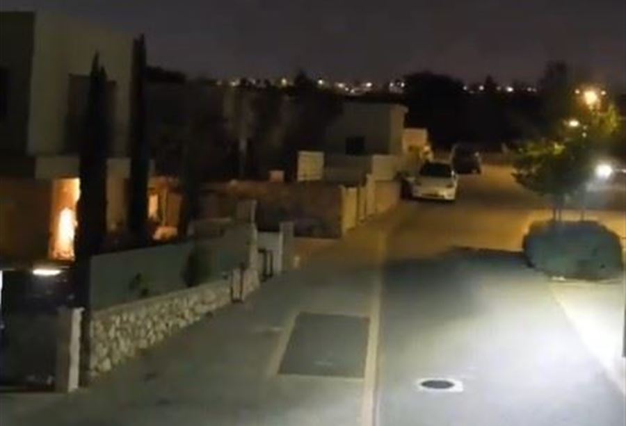 بالفيديو: صلية صاروخية من جنوب لبنان باتجاه شمال اسرائيل!