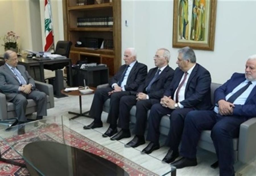 رسالة من عباس إلى عون 