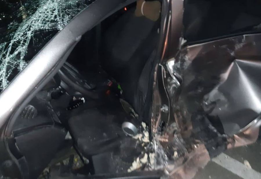 ٥ جرحى بحادث مرّوع على طريق البرغلية - صور 