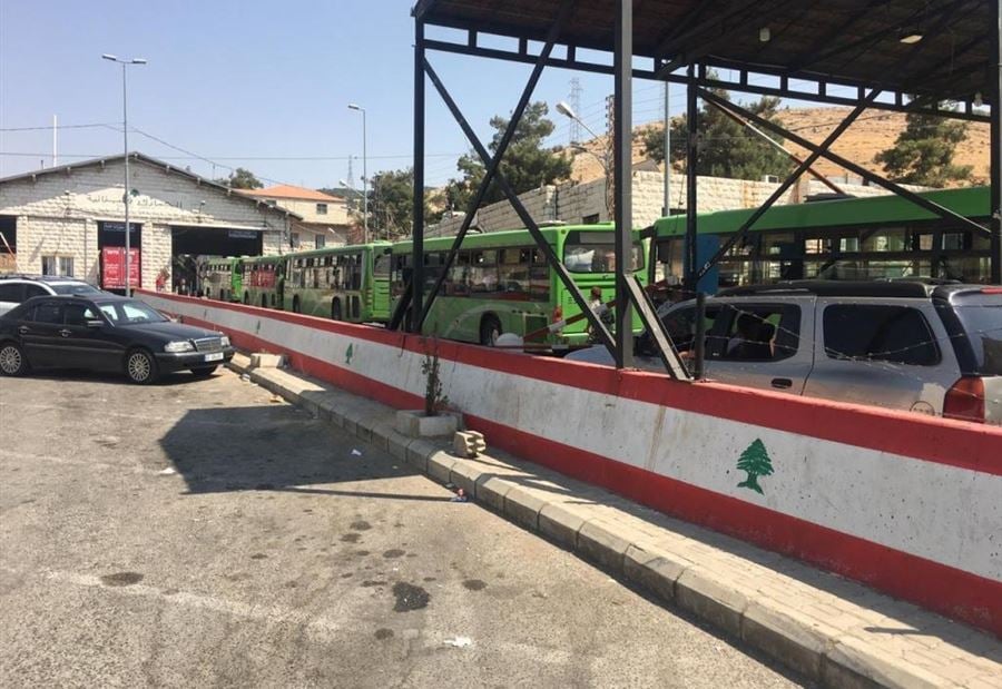 بالصور: الأمن العام يعلن مغادرة 787 نازحاً في يومٍ واحد  