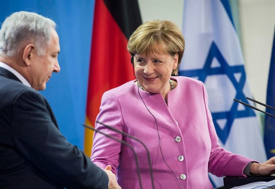 "الصراع الإسرائيلي الفلسطيني"... ماذا أبلغت ميركل نتنياهو؟ 