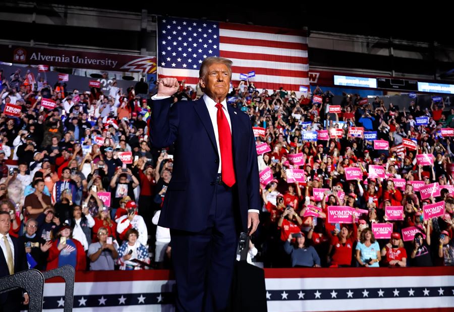 ترامب ينتخب رئيساً للولايات المتحدة للمرة الثانية ترامب ينتخب رئيساً للولايات المتحدة للمرة الثانية