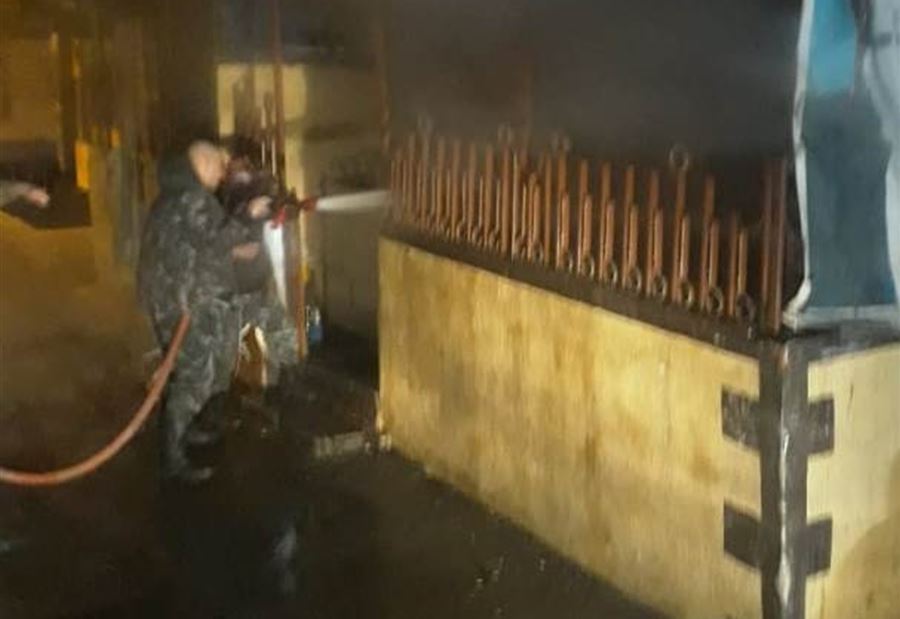 بالصورة: توفي إثر تنشقه دخان حريق داخل منزله في صيدا