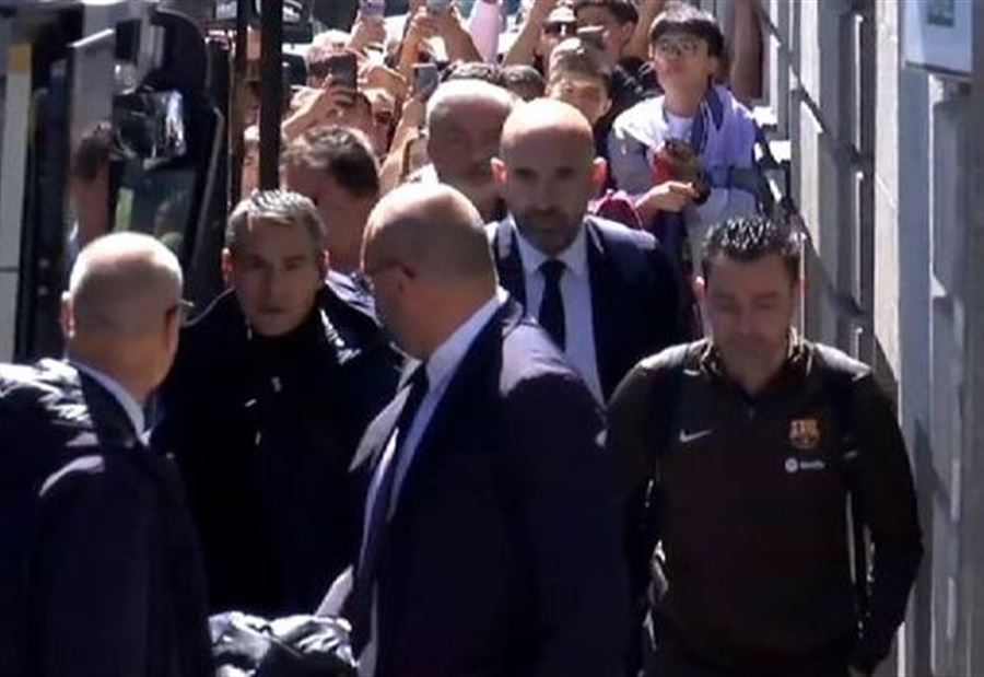 فوضى وغياب للشرطة... برشلونة واجه مشاكل أمنية في مدريد فوضى وغياب للشرطة... برشلونة واجه مشاكل أمنية في مدريد