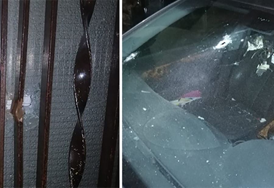 بالصور: منزل مختار يتعرَّض لإطلاق النار.. والسبب "صلحة"!