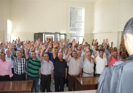 المخاتير المنتخبون في النبطية أدوا اليمين القانونية
