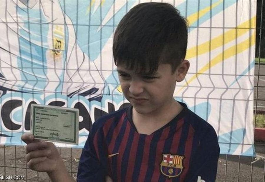"ميسي الصغير" يخطف الأضواء