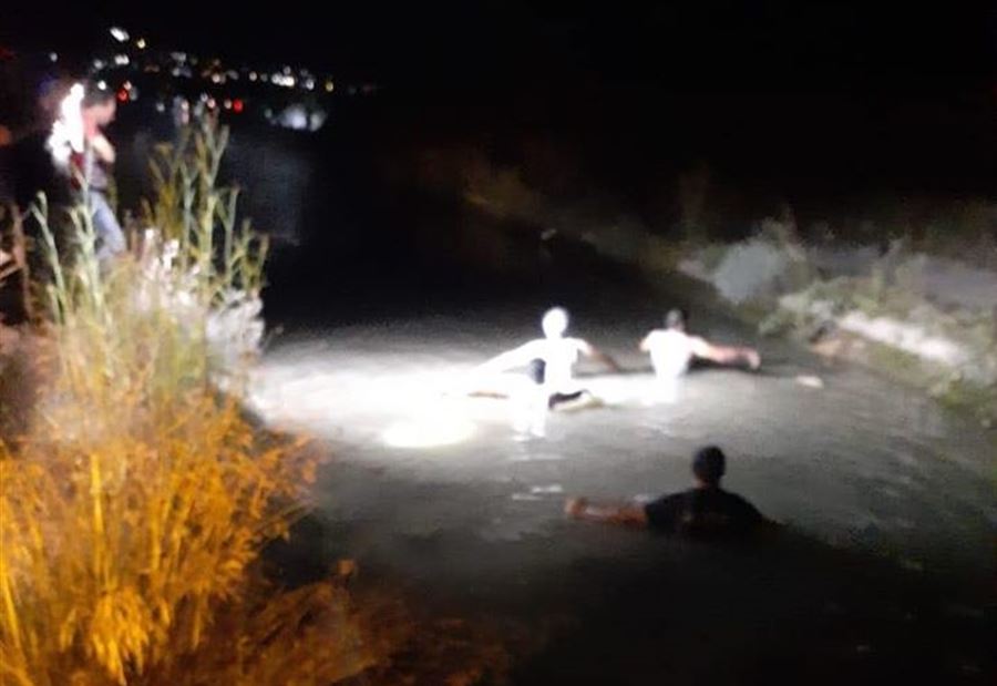 إنتشالُ جثة طفلة من مجرى نهر العاصي إنتشالُ جثة طفلة من مجرى نهر العاصي