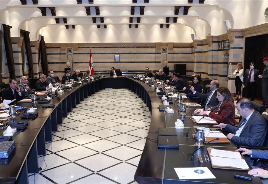 جلسةٌ لمجلس الوزراء في السرايا