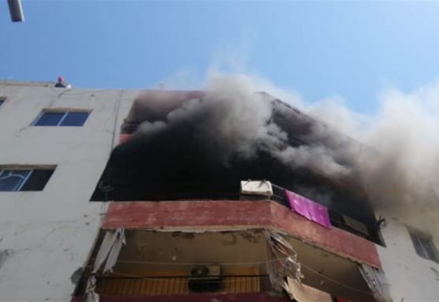 حريق في صور وحالات اغماء 