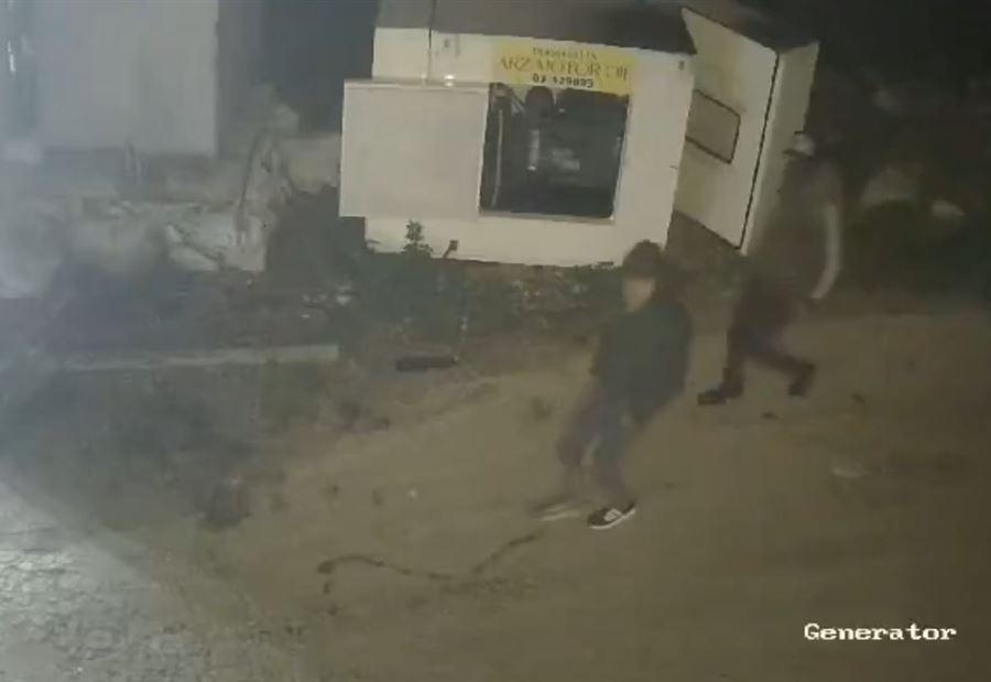 بالفيديو: سرقة "ليلية" في جبيل