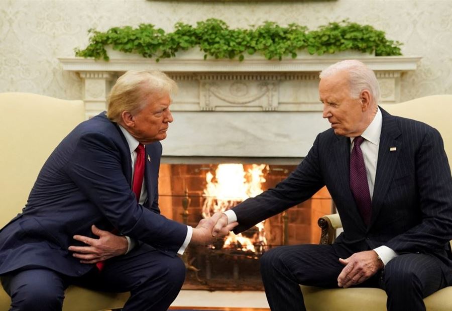 بين التوتر والود... اجتماع بين ترامب وبايدن حول انتقال السلطة بين التوتر والود... اجتماع بين ترامب وبايدن حول انتقال السلطة